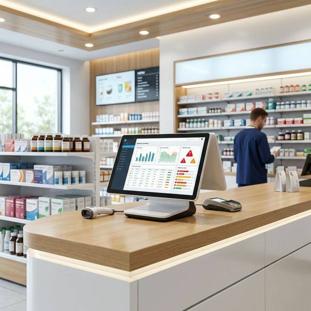 SmartBill pharmacy dashboard showing medicines expiring soon